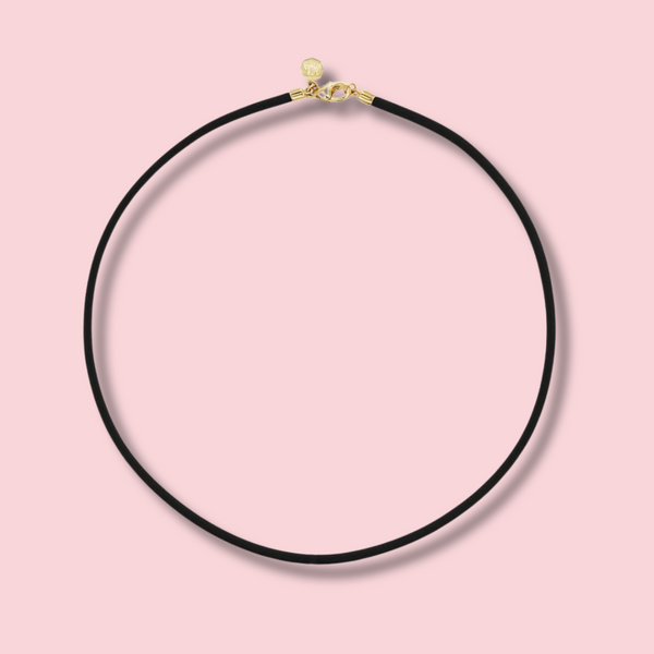 Rubber Cord Necklace