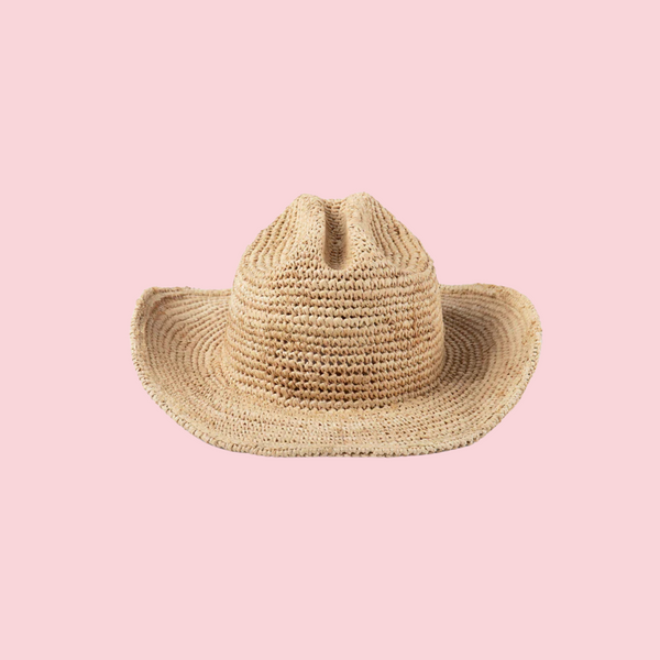 Raffia Cowboy Hat