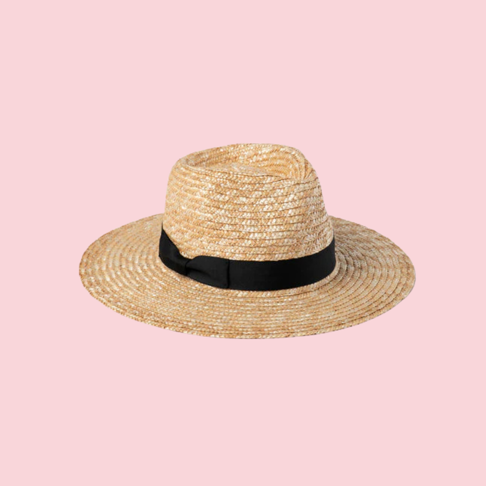 ★追跡&関税込【Lack of Color】The Spencer Wide Brim Fedora The Spencer Wide Brimmed Fedora - Straw Fedora Hat in Black