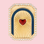Load image into Gallery viewer, HEART MINI SCAP RING SIZE 54
