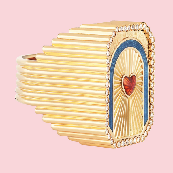 HEART MINI SCAP RING SIZE 54