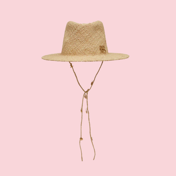 Monogram-embellished Fedora Hat