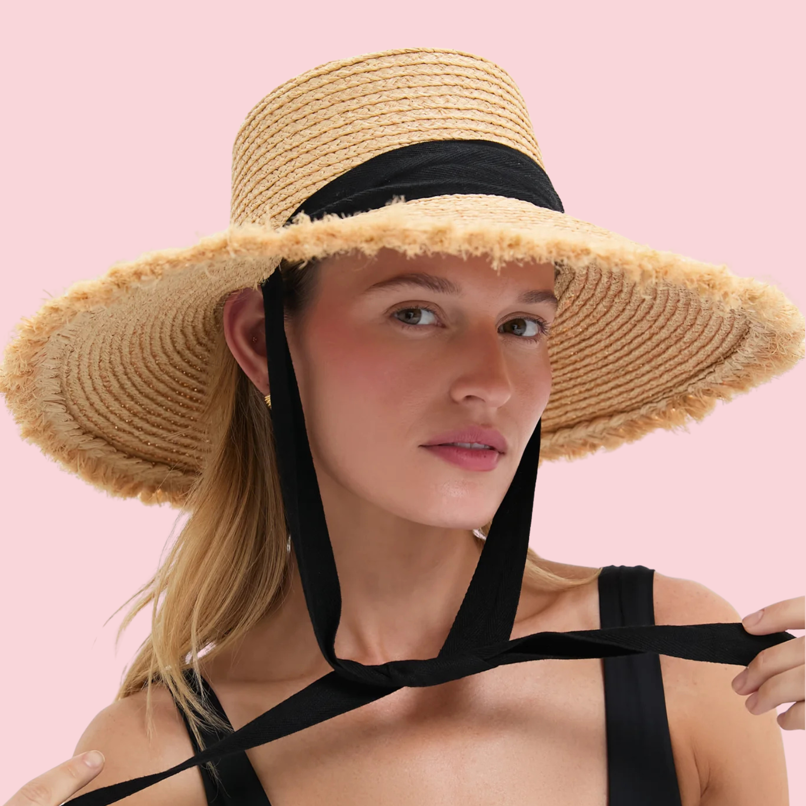 PALOMA SUN HAT - RAFFIA FRAY