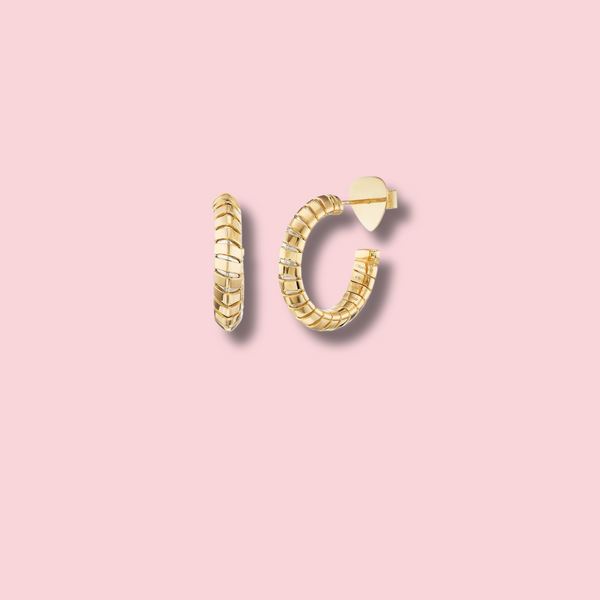 Trisolina Small Hoop Earrings