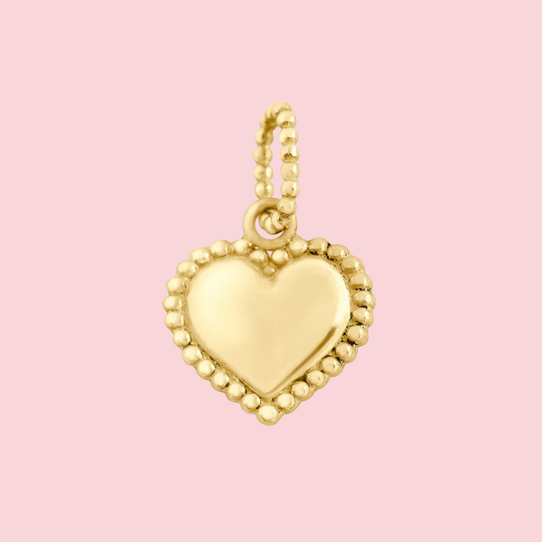 Lucky Heart Pendant - Yellow Gold