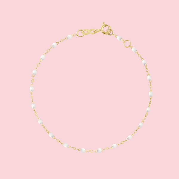 Classic Gigi Anklet - Yellow Gold 9.4"
