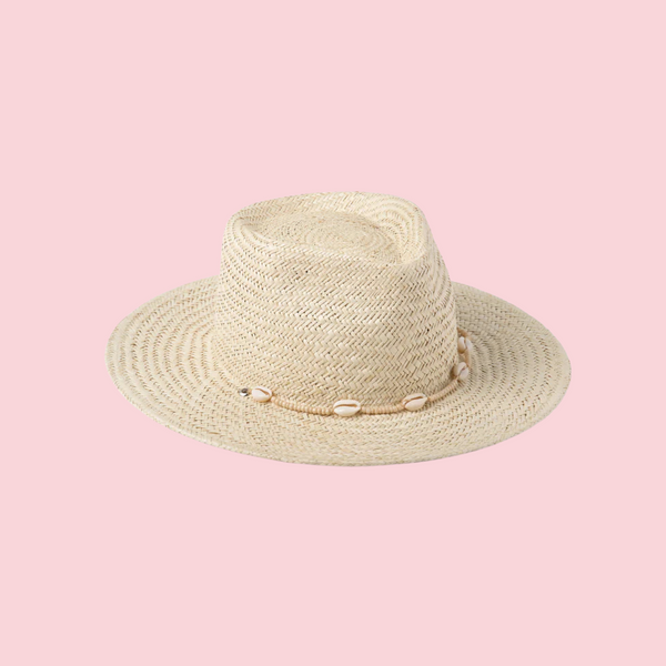 SEASHELLS FEDORA HAT