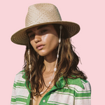 Load image into Gallery viewer, SEASHELLS FEDORA HAT

