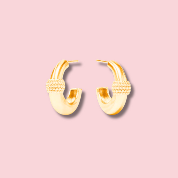 Beaded Station Hoop