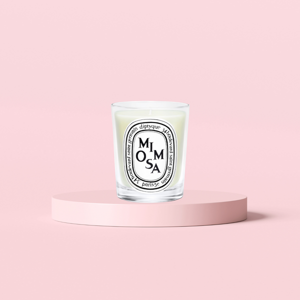 Mimosa candle