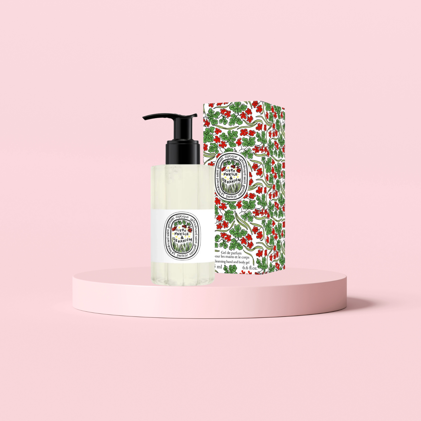 Scented cleansing hand and body gel