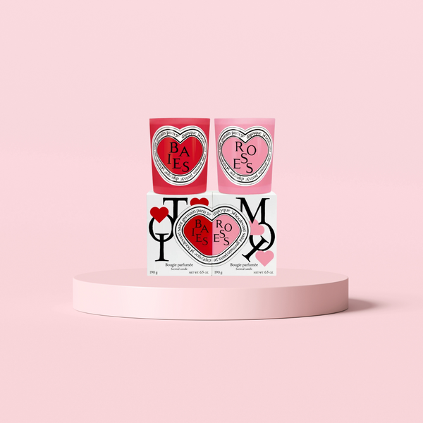 Baies (Berries) and Roses Duo Classic Candles (Valentine’s Day Edition)