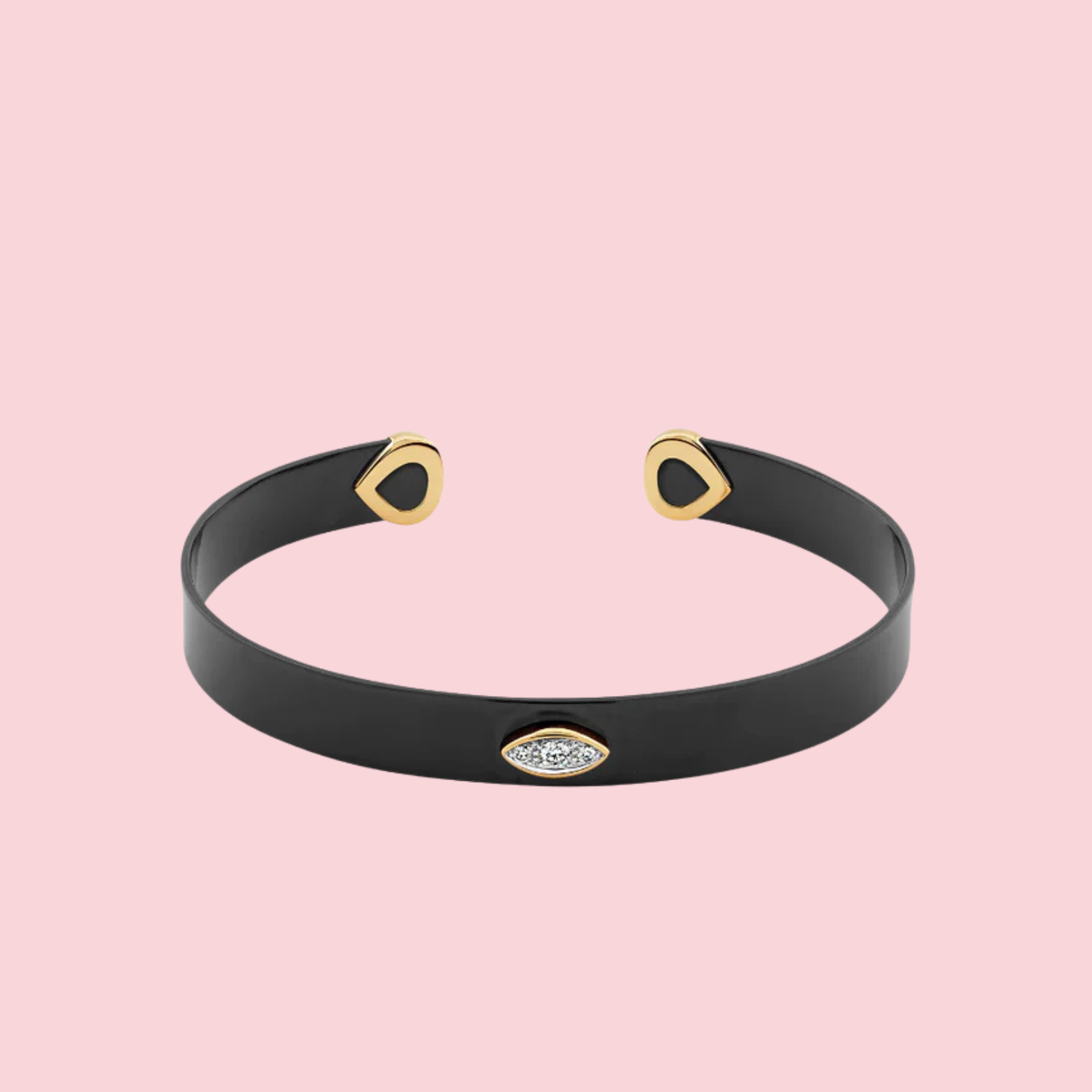 Luna Pavé Diamond Bangle