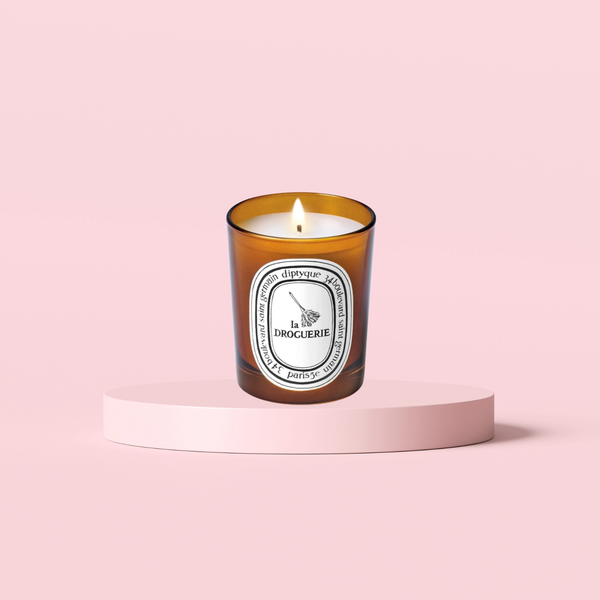LA DROGUERIE - ODOR REMOVING CANDLE WITH BASIL
