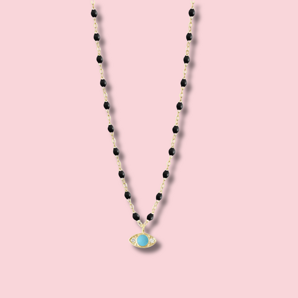 Eye Sparkle Diamond Necklace