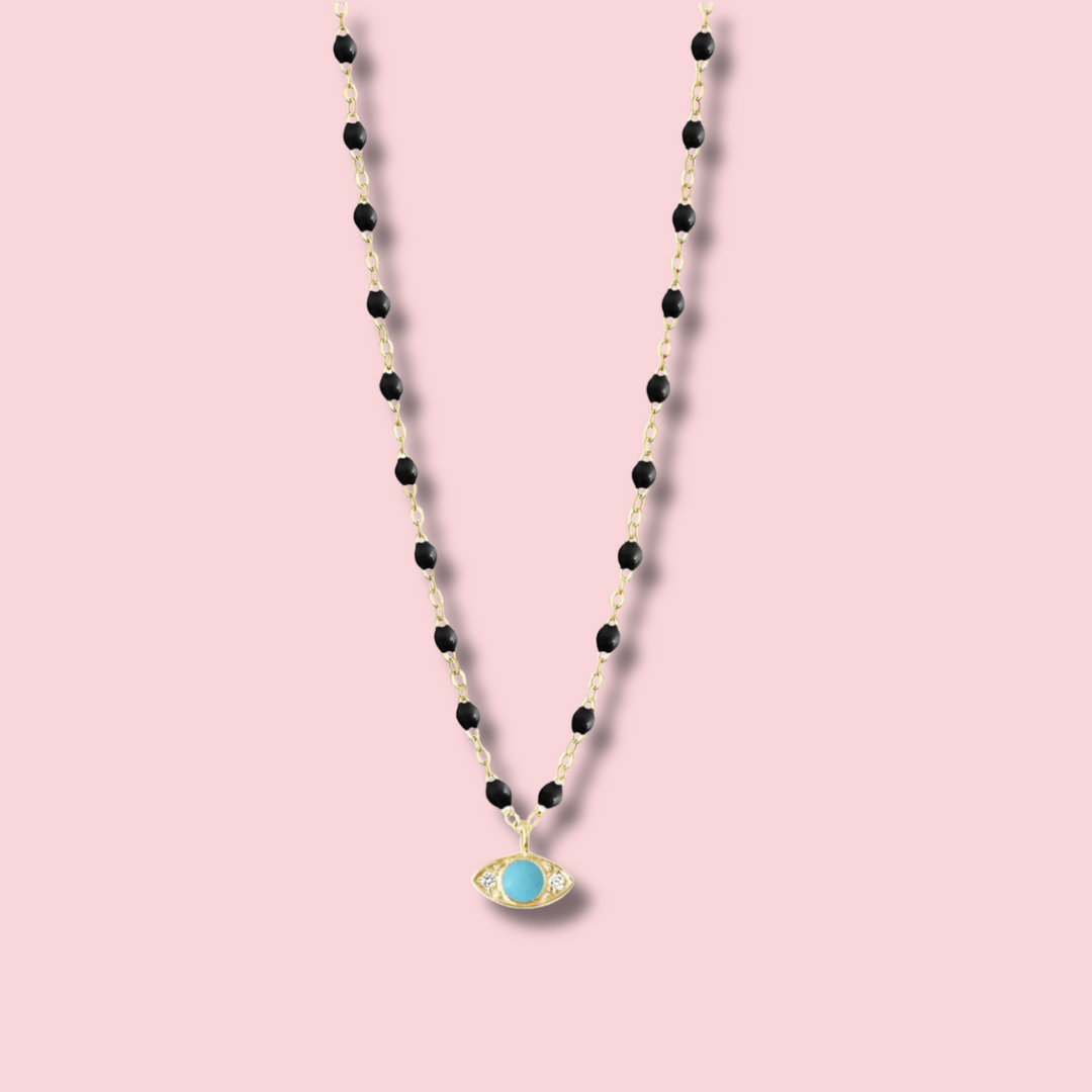 Eye Sparkle Diamond Necklace