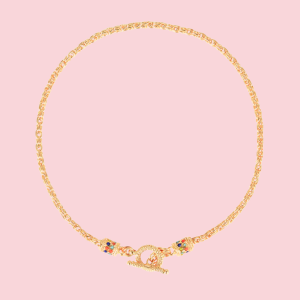Maglia necklace gold