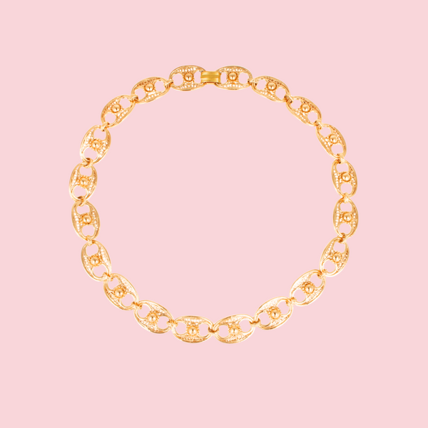 Carthage necklace gold