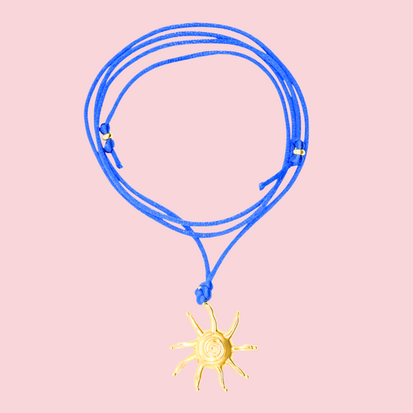 Melina Cord Necklace - Gold