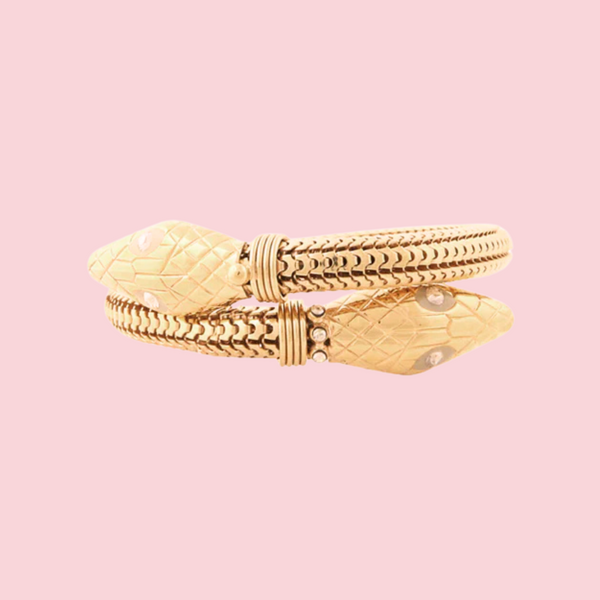 Cobra bracelet gold