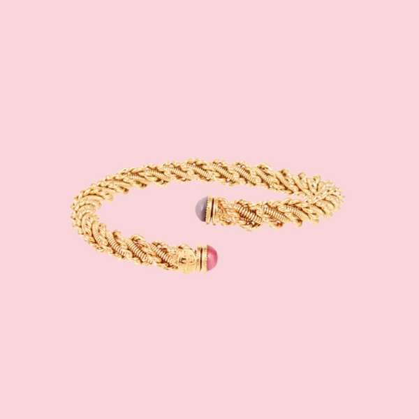 Bracelet Bonnie cabochons gold