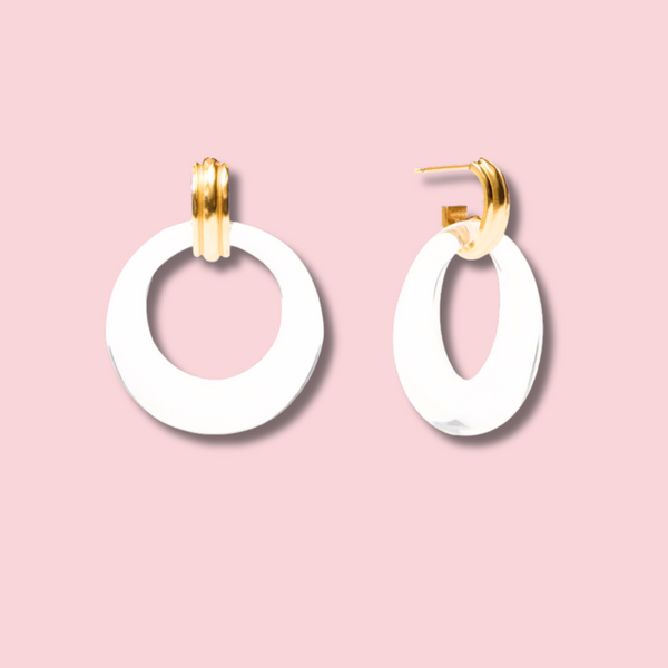 Madison Doorknocker Earring