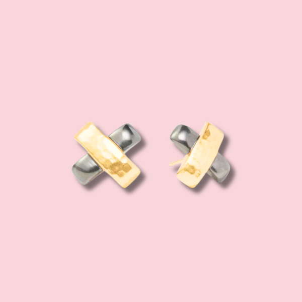 Catalina X Stud- Mixed Metal