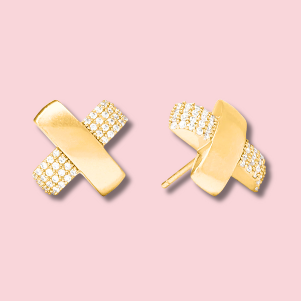 Catalina X Pavé Stud