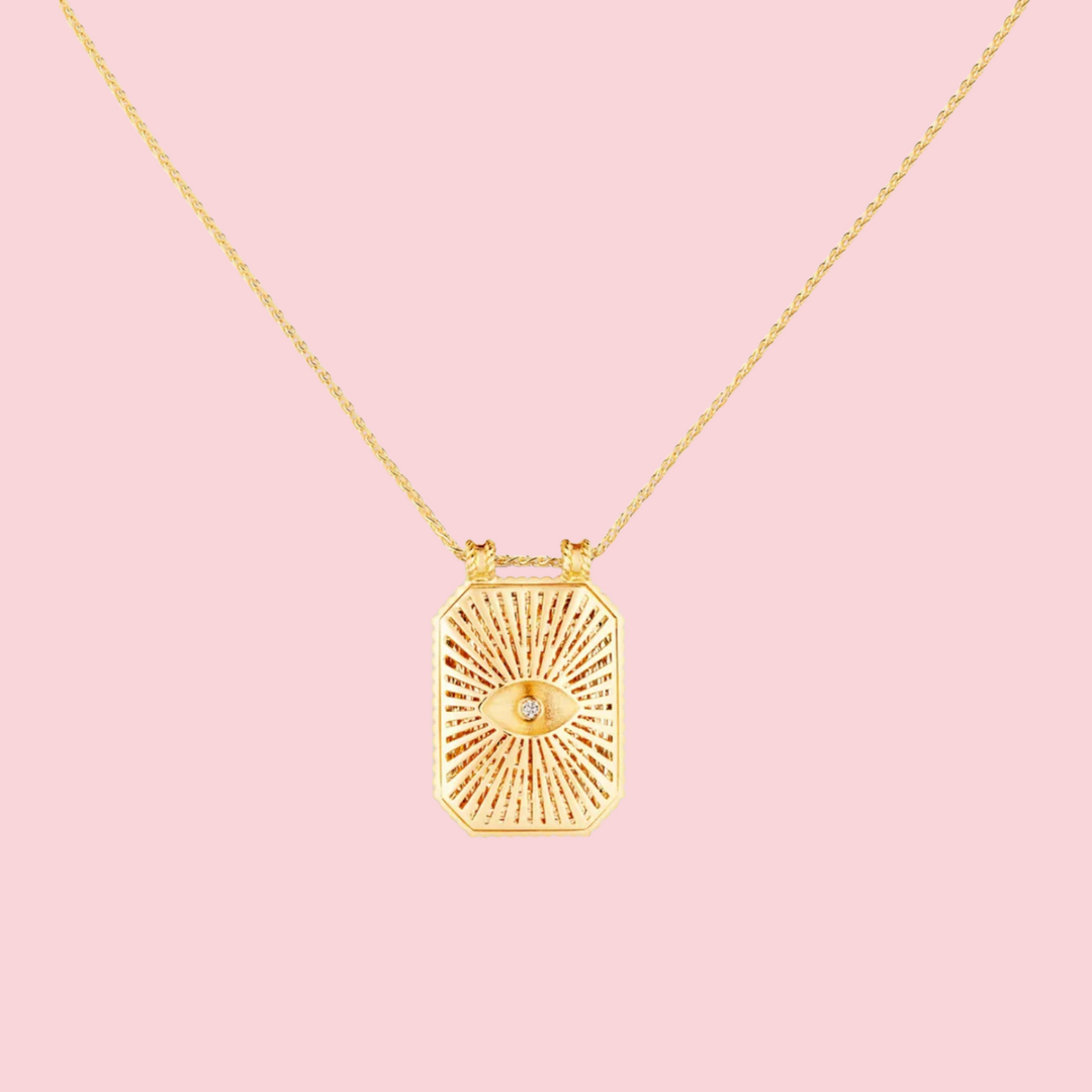 GOLD EYE PROTECT YELLOW MEDIUM SCAPULAR