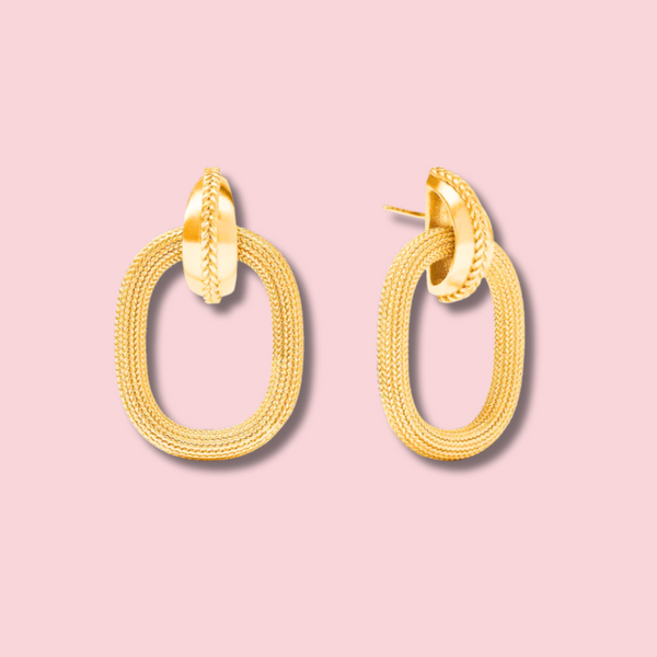 Cheval Doorknocker Earring