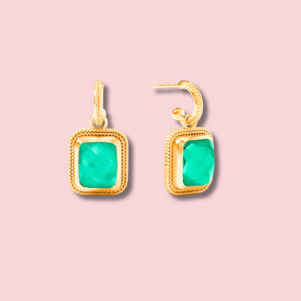 Cheval Hoop & Charm Earring