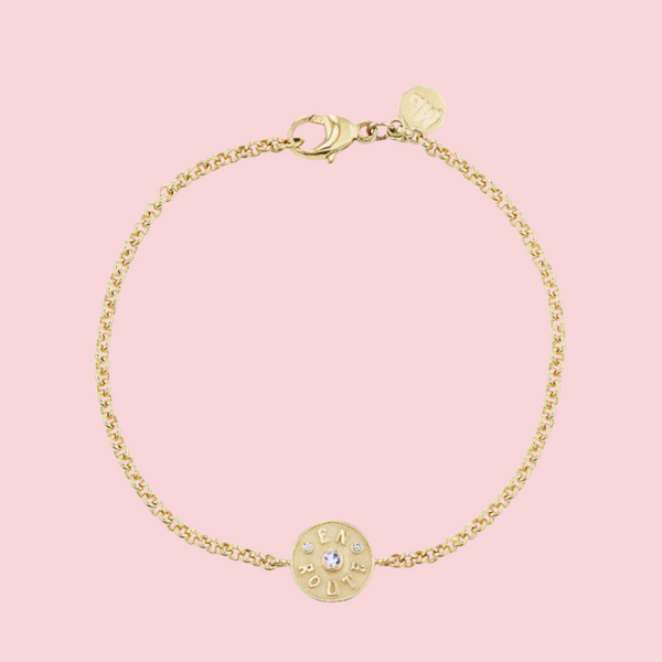 WEE EN ROUTE BRACELET TANZANITE