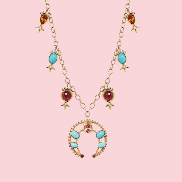 SQUASH BLOSSOM NECKLACE