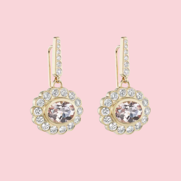 LEXIE EARRINGS MORGANITE