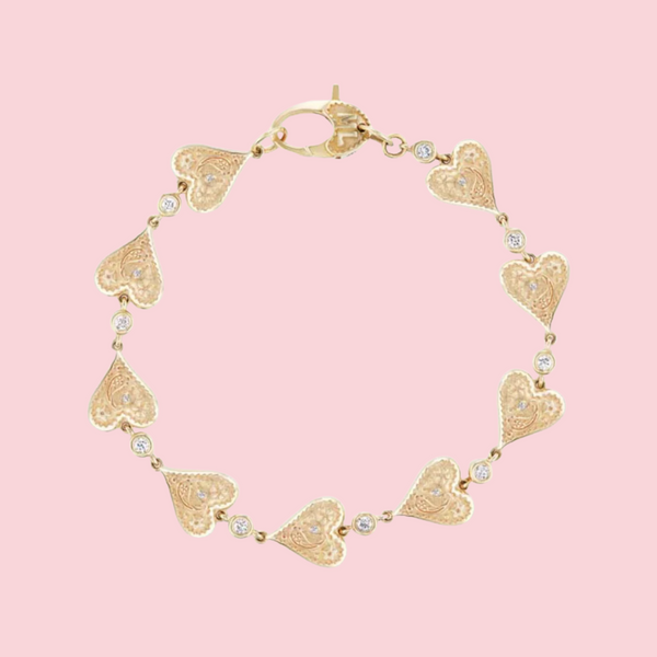 Southwestern Heart Bracelet
