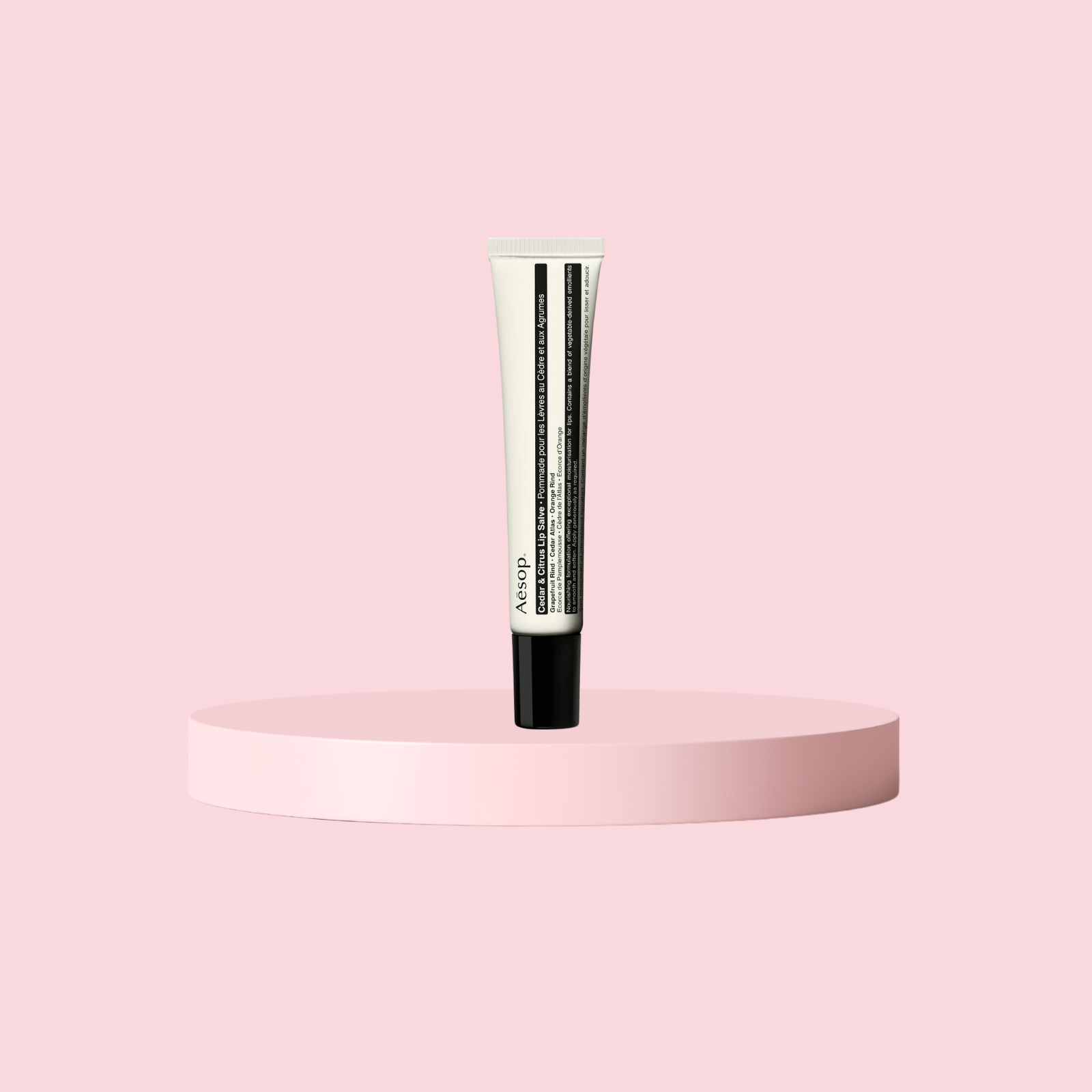 Cedar and Citrus lip salve