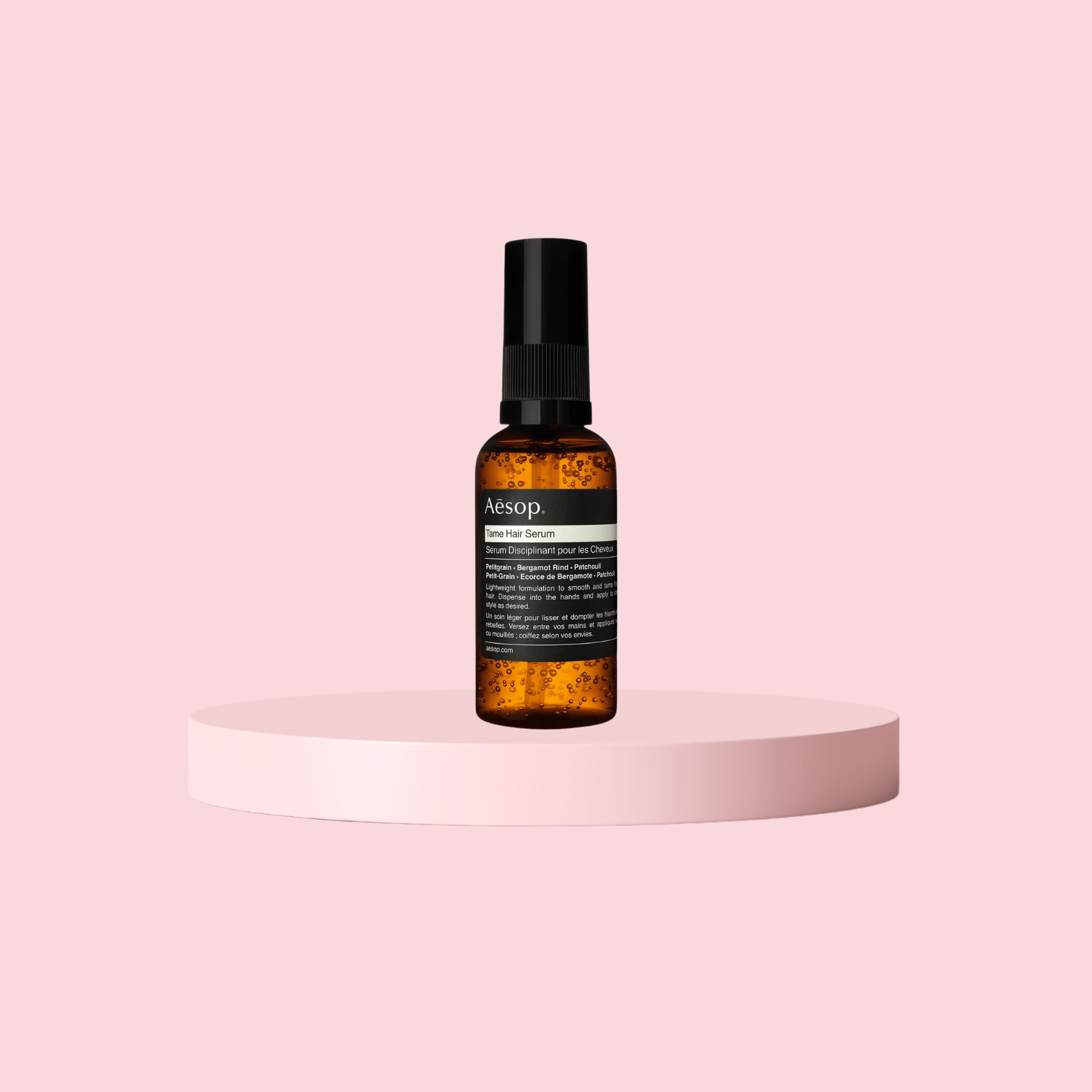 Tame hair serum