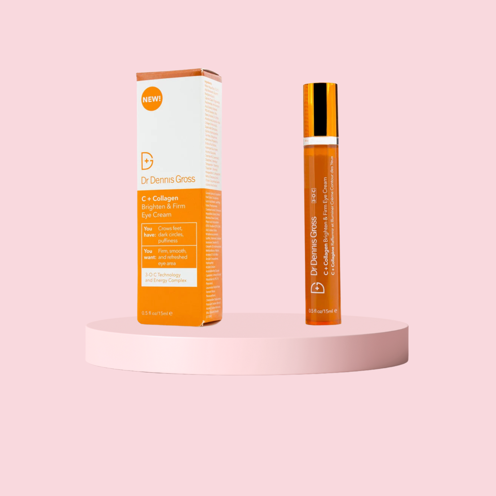 Dr.Dennis Gross C + Collagen Brighten & Firm Eye Cream