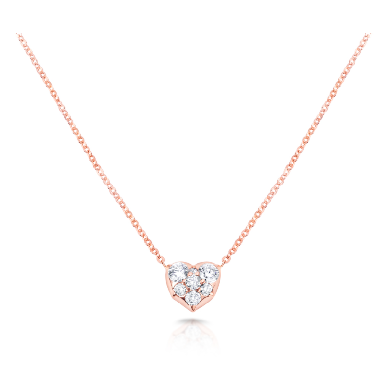 Heart Choker Chain - Millo Jewelry