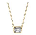 Load image into Gallery viewer, Shay Fine Jewelry &quot;Emerald Cut Illusion Pendant&quot; - Millo Jewelry

