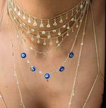 Load image into Gallery viewer, Jacquie Aiche &quot;Trillion Diamond Shaker Necklace&quot; - Millo Jewelry