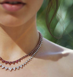 Load image into Gallery viewer, Ruby Elizabeth Necklace - Millo Jewelry