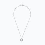 Load image into Gallery viewer, STAR OF DAVID PENDANT 42CM - Millo Jewelry
