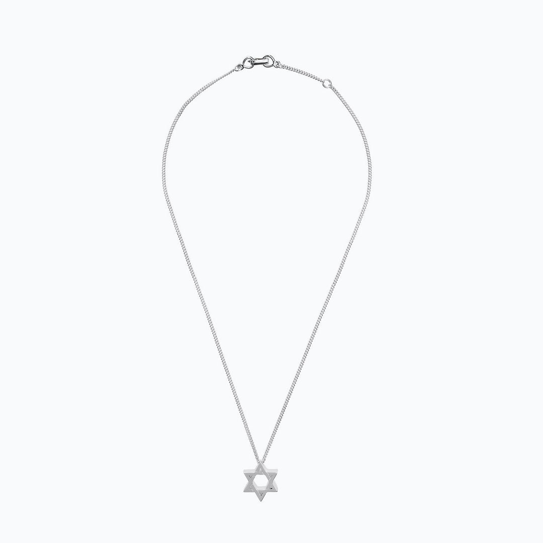 STAR OF DAVID PENDANT 42CM - Millo Jewelry