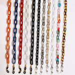 Load image into Gallery viewer, Acrylic Chunky Link Mask Chains - Millo Jewelry
