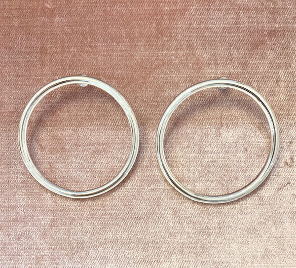 Millo Cheekbone Hoops - Millo Jewelry