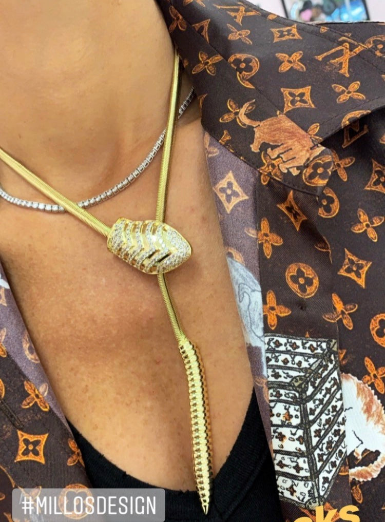 Serpent Statement Necklace - Millo Jewelry