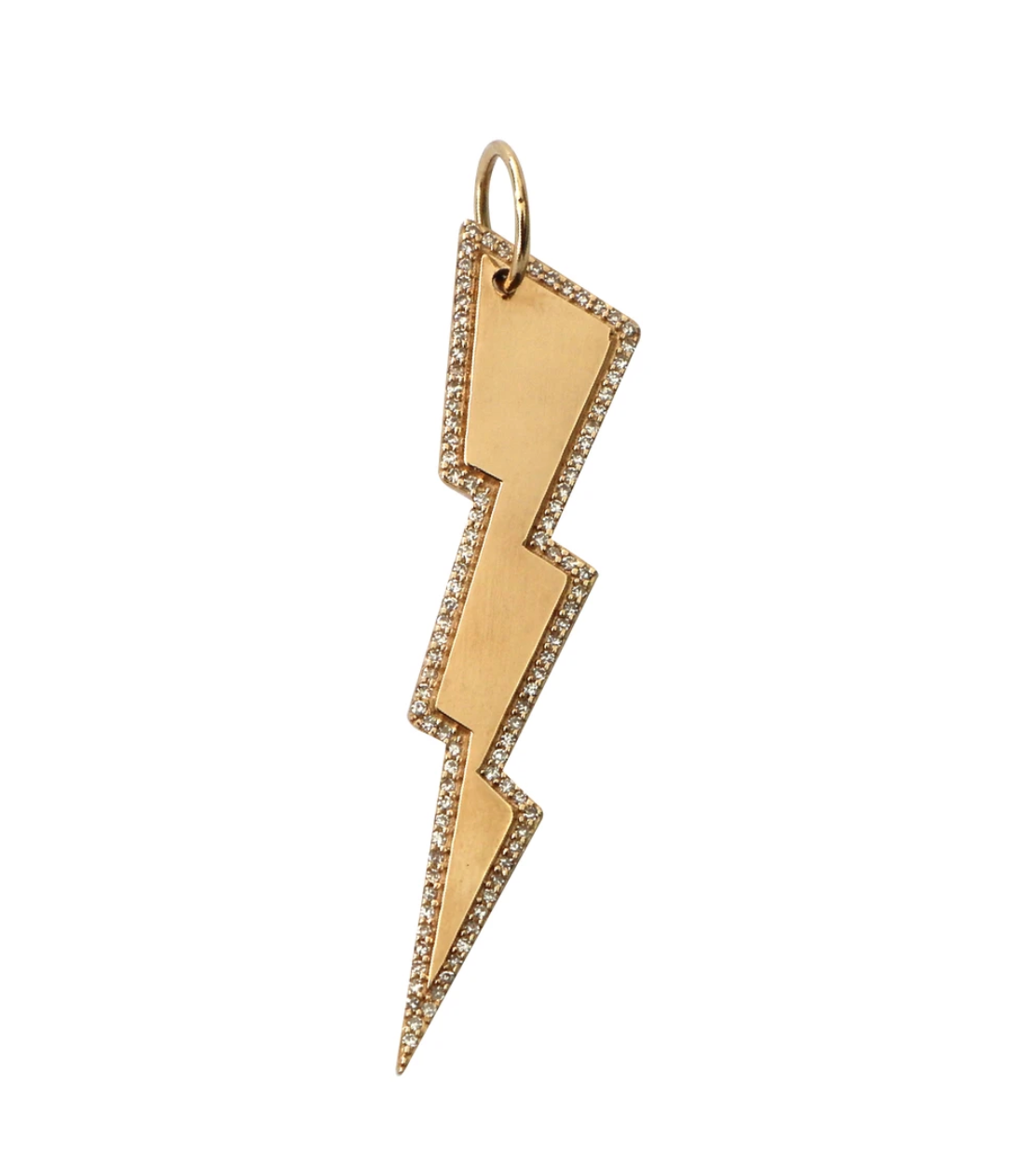Large Lightning Bolt Charm - Millo Jewelry