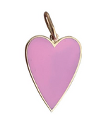 Load image into Gallery viewer, Enamel Modern Heart Charm - Millo Jewelry