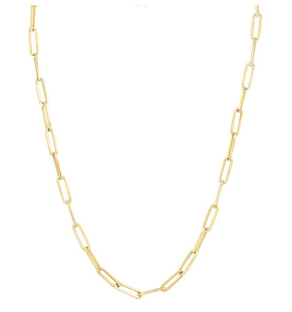 Medium Paper Clip Chain - Millo Jewelry